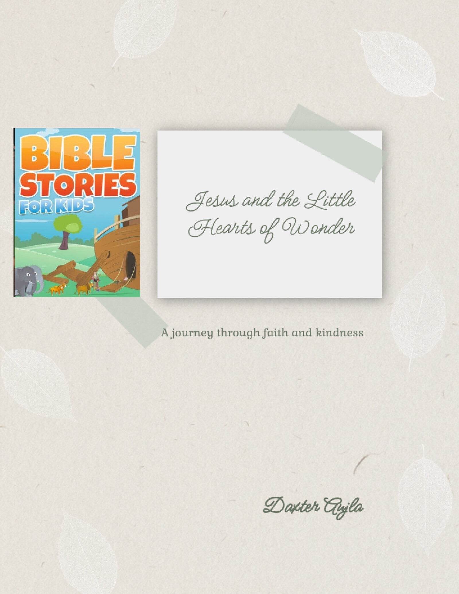 Jesus and the Little Hearts of Wonder