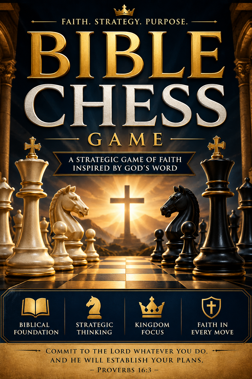 Bible Chess Board